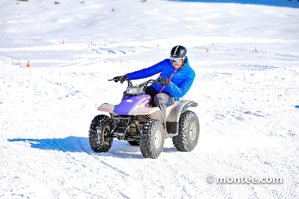  Quad Bike Tour im Winter Schnee 