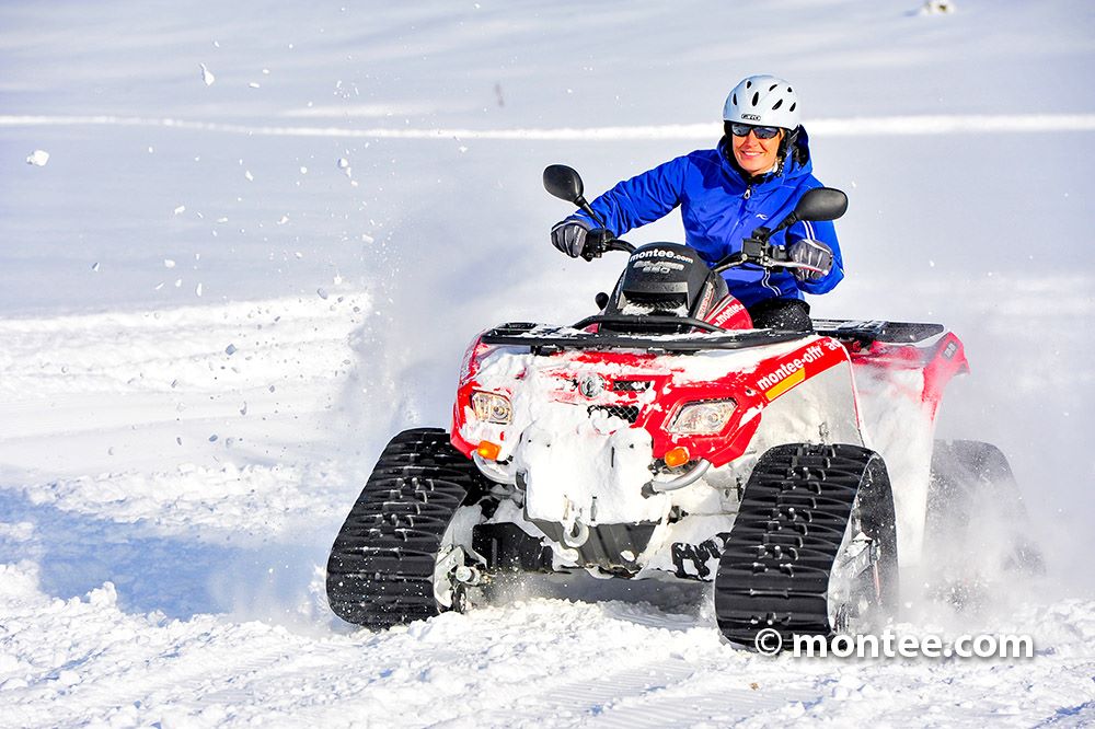 Quad Offroad Schnee Teamevent 