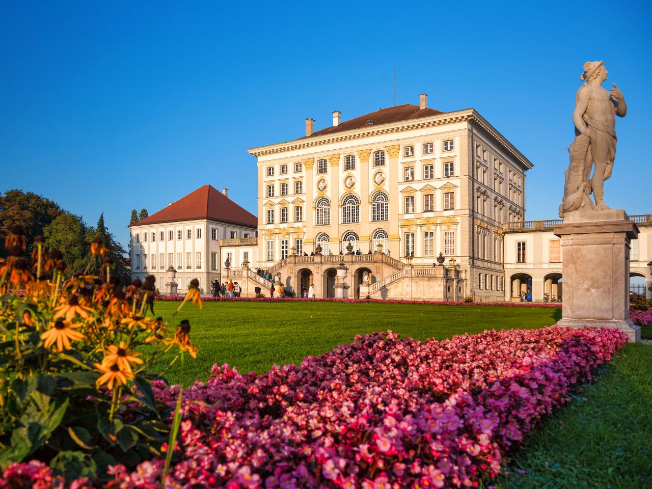 Schloss Nymphenburg München Mitarbeiterfest Montee