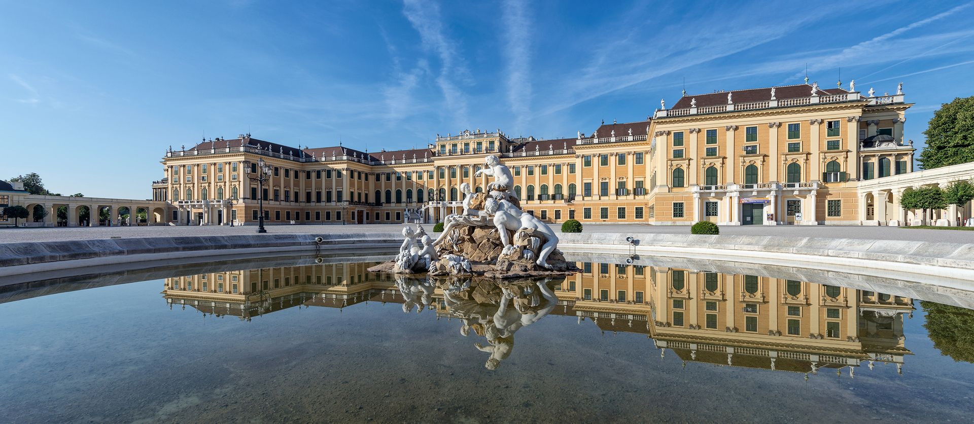 Schloss Schönbrunn Wien Teamevent Location Montee