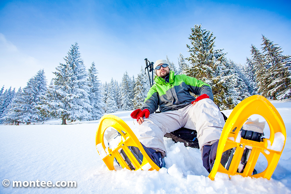 Snowshoe Hike Company Event Winter Special Experiences Tyrol