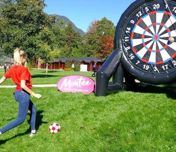 Soccer Darts - Fußball Firmenfeier Spaß Sommerfest Teambuilding