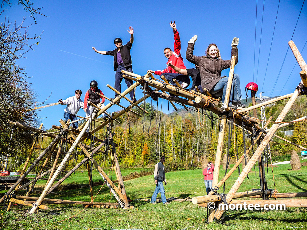 Brückenbau Teambuilding | Tirol