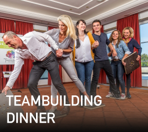 Teambuilding Dinner als interaktives Firmenevent für Mitarbeiter