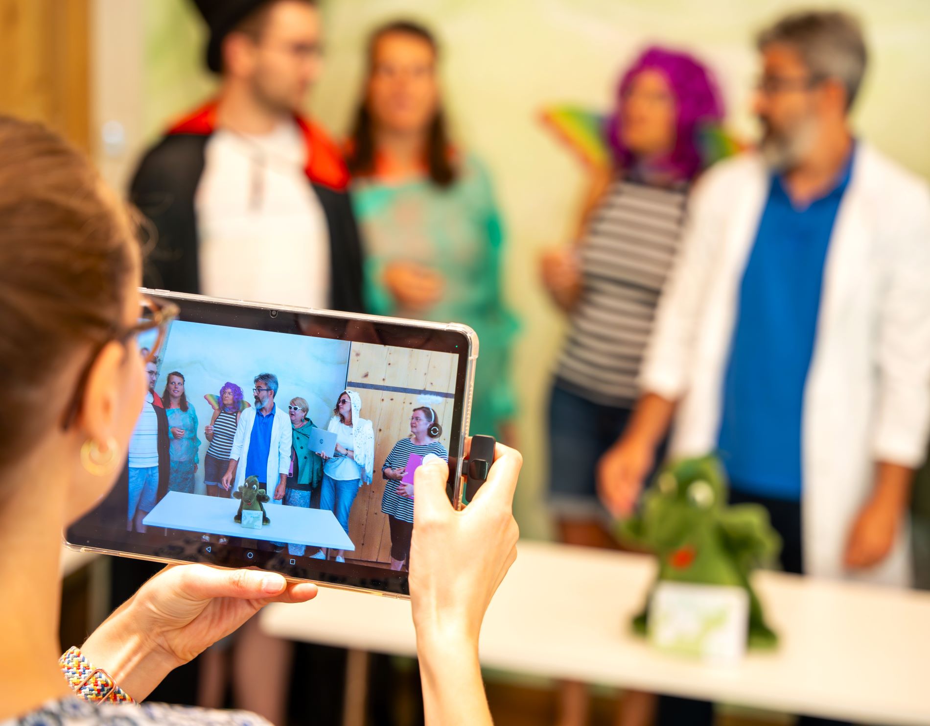 Video Dreh mit Tablets