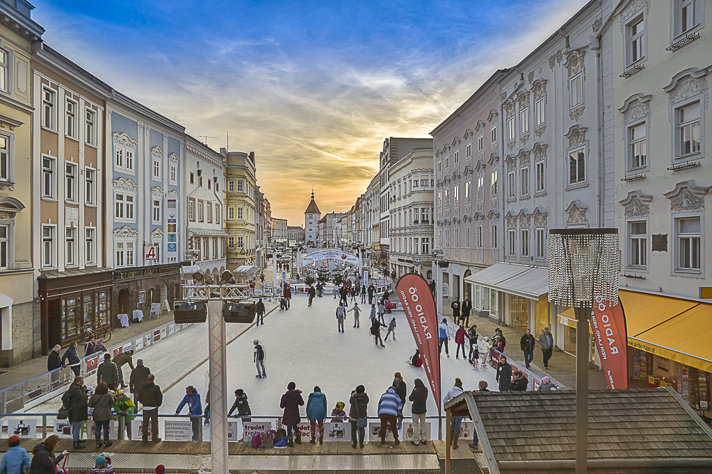 Wels Oberösterreich Winterfun Winterspaß Teambuilding Montee