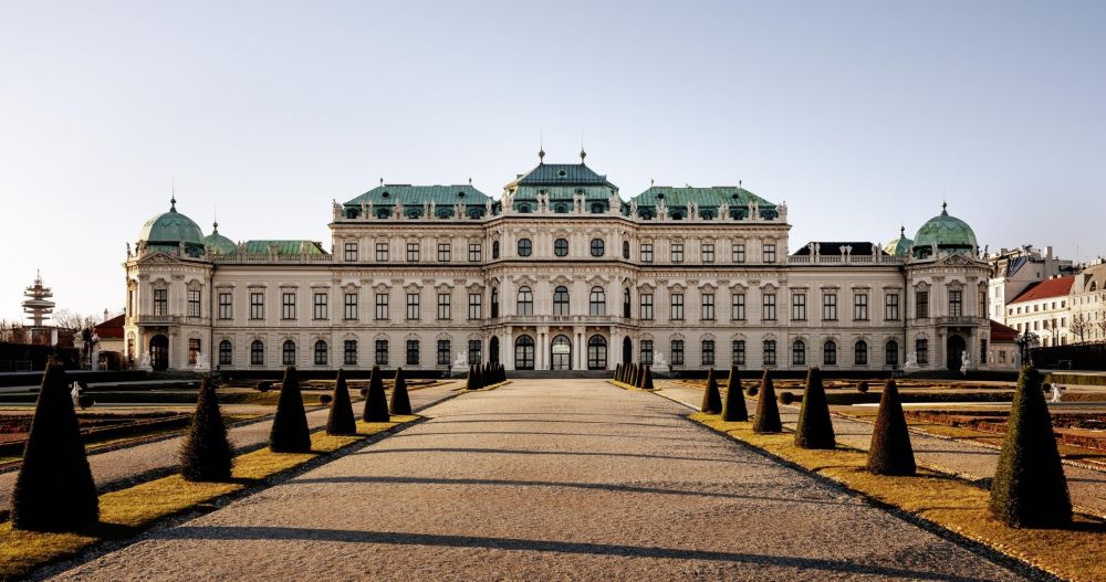 Schloss Belvedere Außenansicht