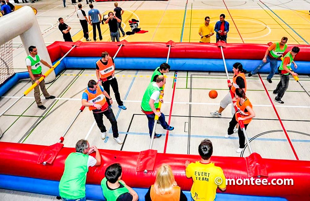 XXL Kicker lustige Event Ideen Indoor und Outdoor Wien 