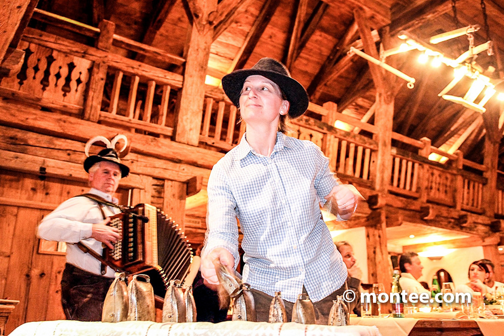 Customs evening company team entertainment program Austria