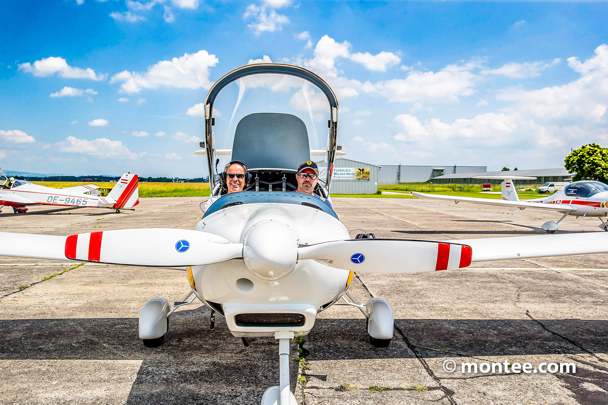 Über den Wolken - Flugevent  selbst Pilot sein