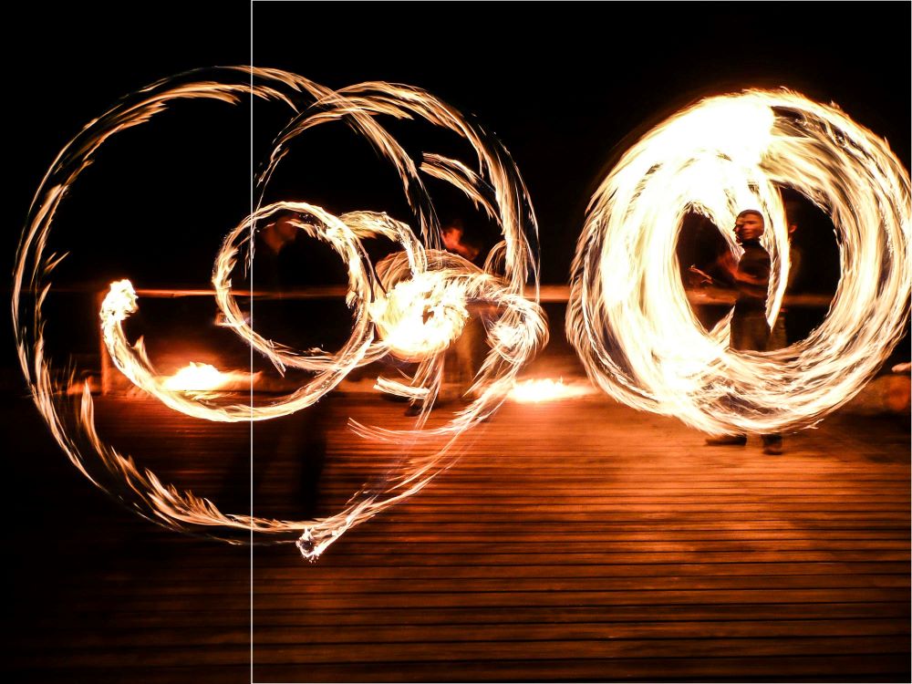 Feuer Show  Artists Incentive Abend