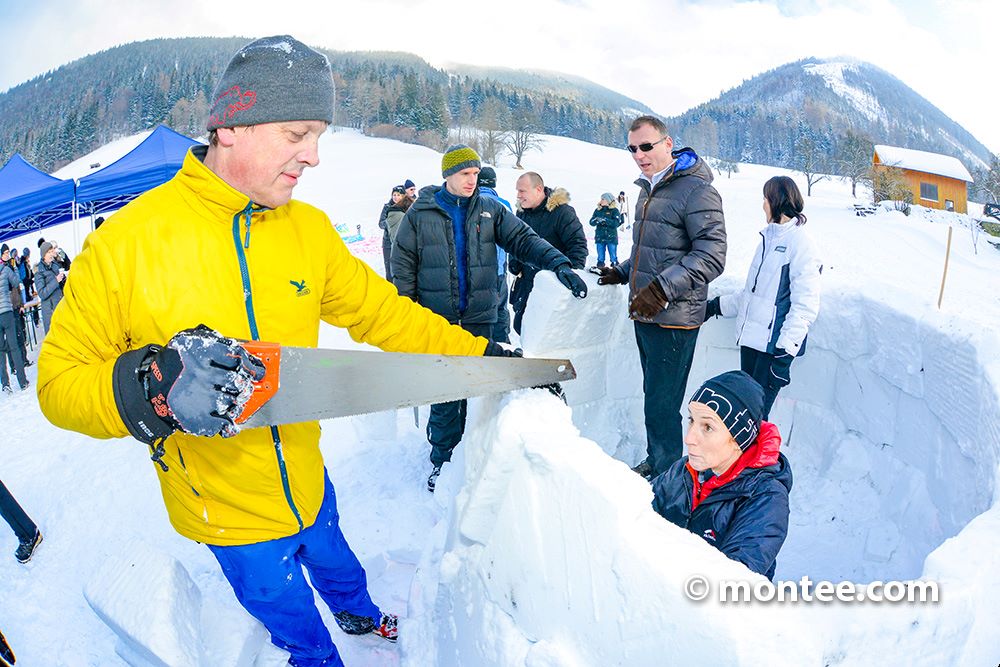 Iglu bauen 