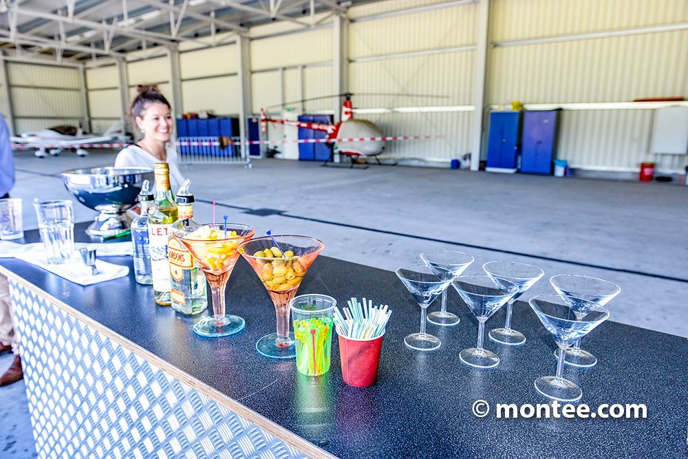 Buffet bei James Bond Event 