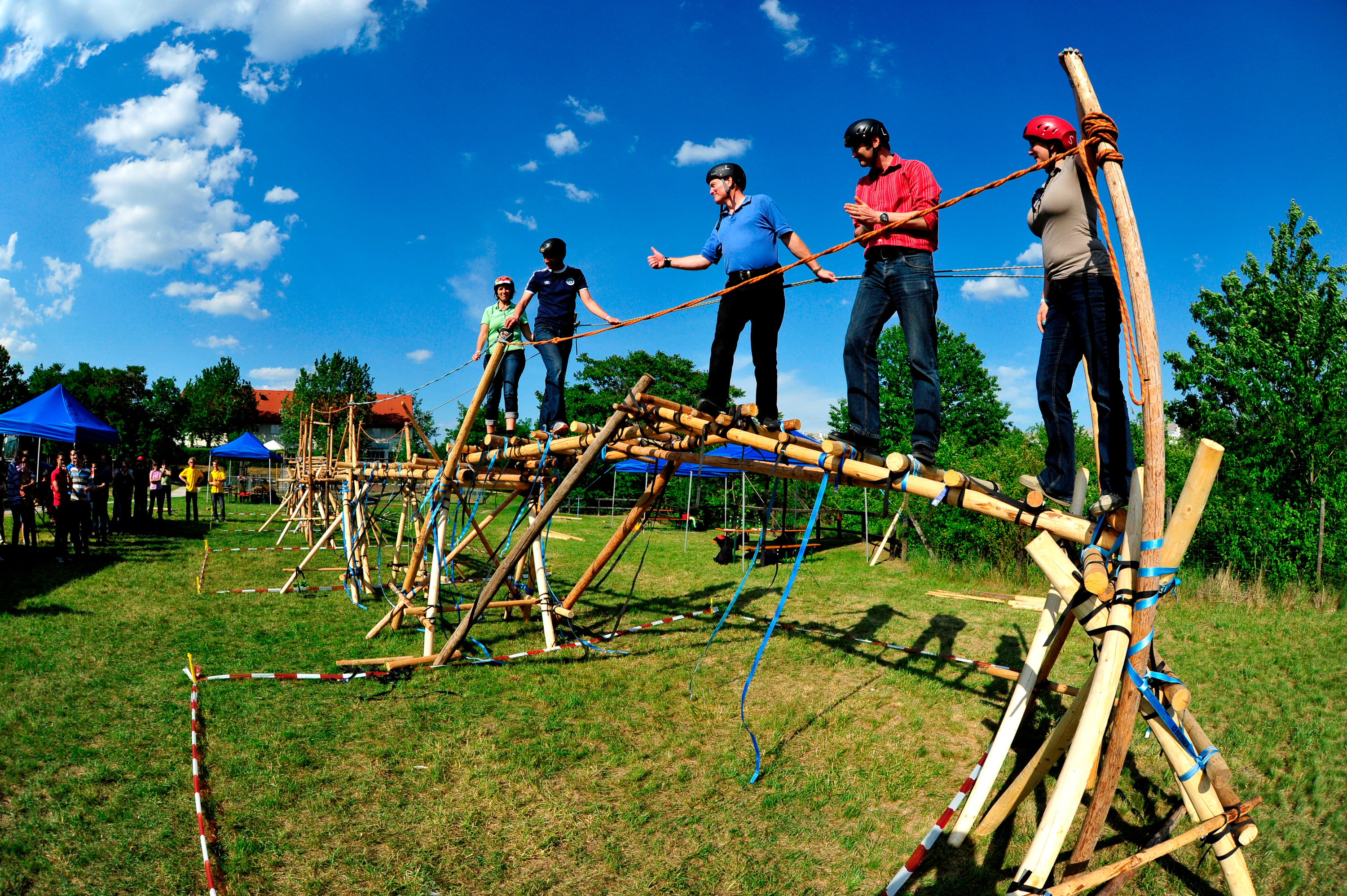 teambuilding, communication and coachings with Montée events