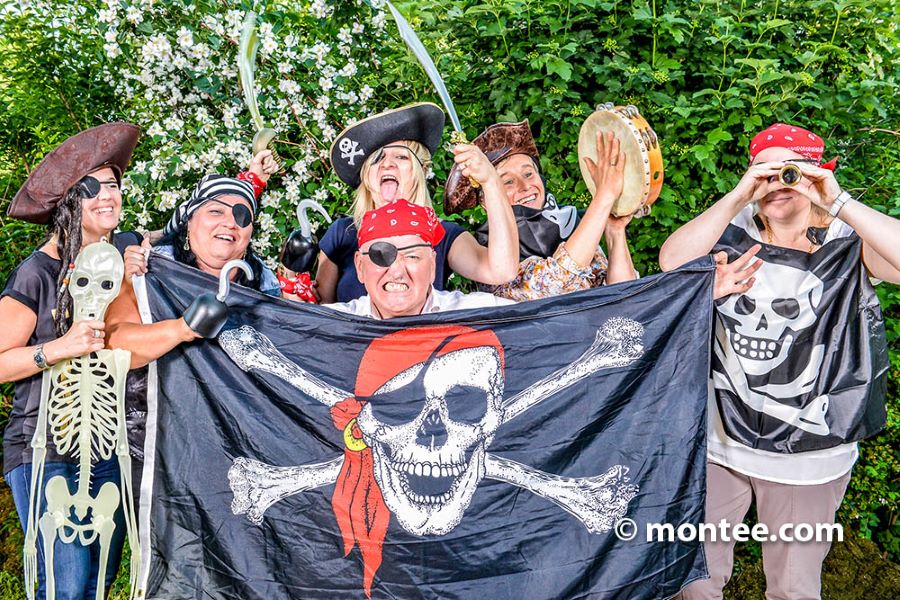Gruppenbild Piraten Event 