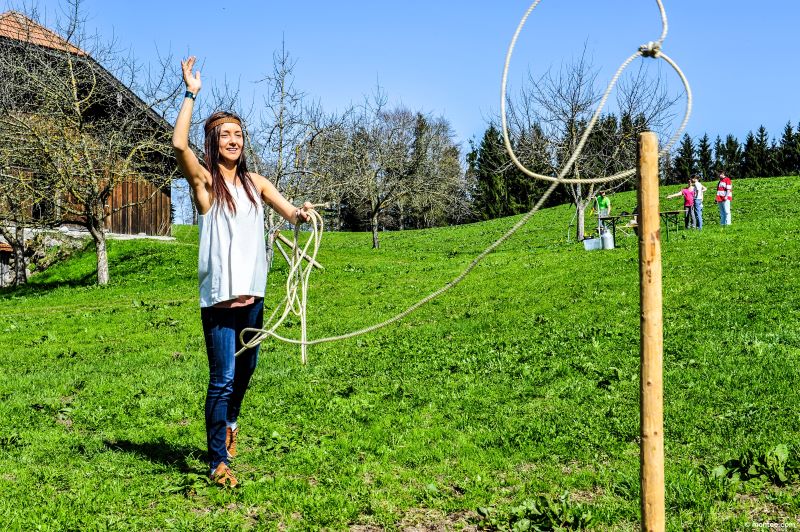Gewinne unser Lasso werfen beim Western-Event.