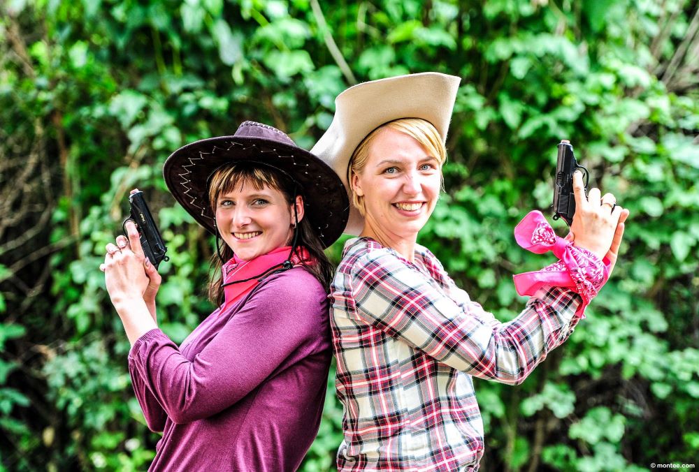 Abenteuerliche Betriebsfeier mit Western Flair