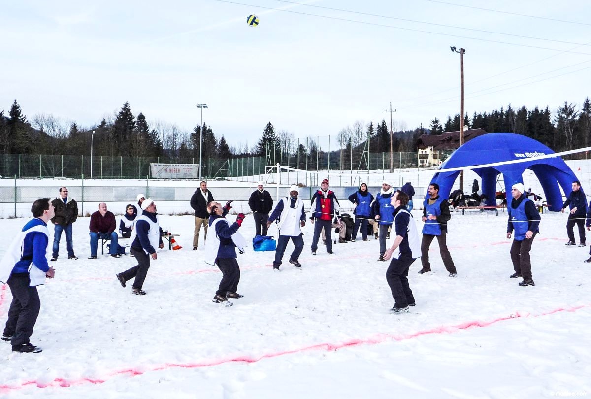 Firmen Olympiade im Schnee